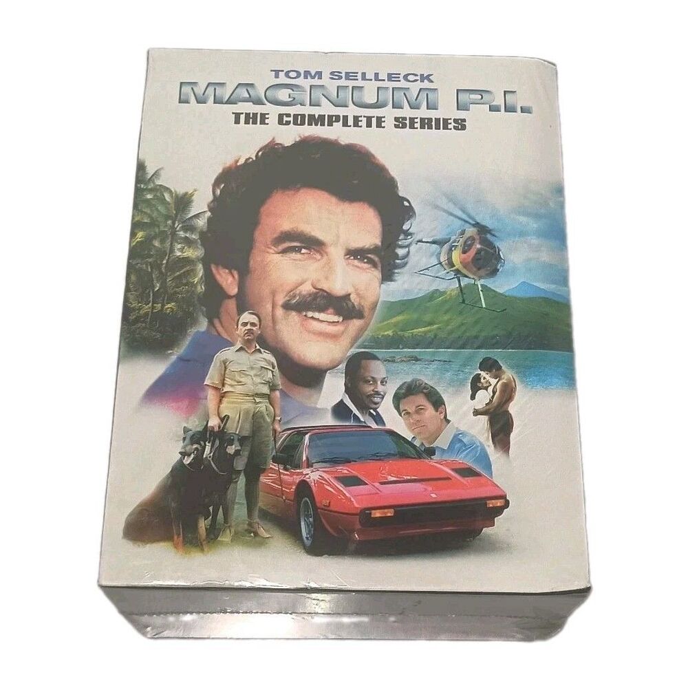 Magnum PI: The Complete Series Season 1,2,3,4,5,6,7,8 DVD NEW SEALED Tom Selleck